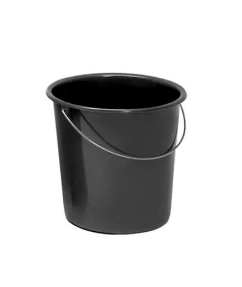 Balde 08 lt PLASVALE preto 