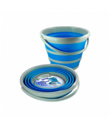 Balde dobravel AZUL Bompack 10 lt 