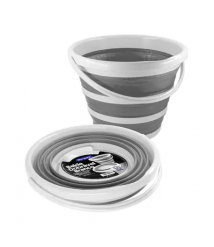 Balde dobravel BRANCO Bompack 10 lt 