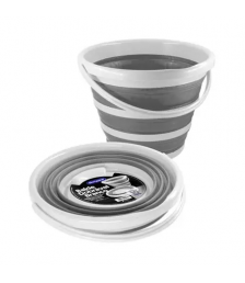 Balde dobravel BRANCO Bompack 10 lt 