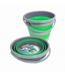 Balde dobravel VERDE Bompack 10 lt