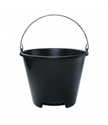 Balde 12 lt TOYPLAST construcao preto 