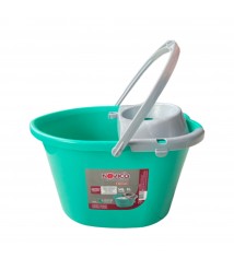 Balde 14 lt oval plastico c/ torcedor Betanin 1384