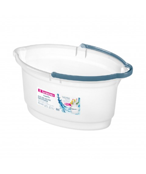 Balde plástico oval 14lt R:237 Sanremo