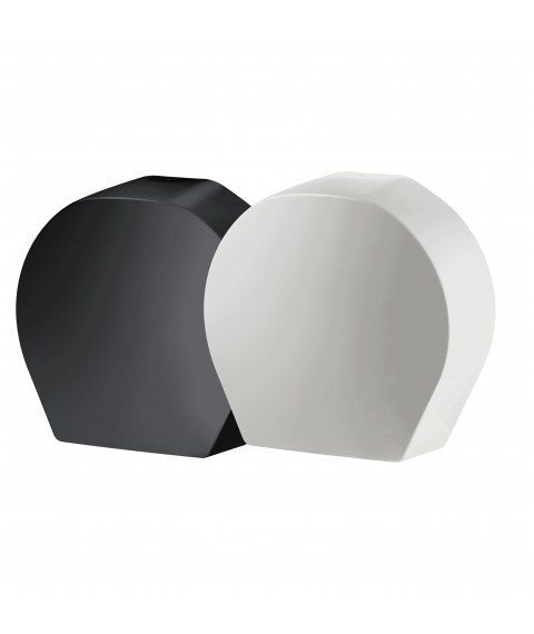 Porta papel hig. rolao MAZZO PRETO plastico Fortcom