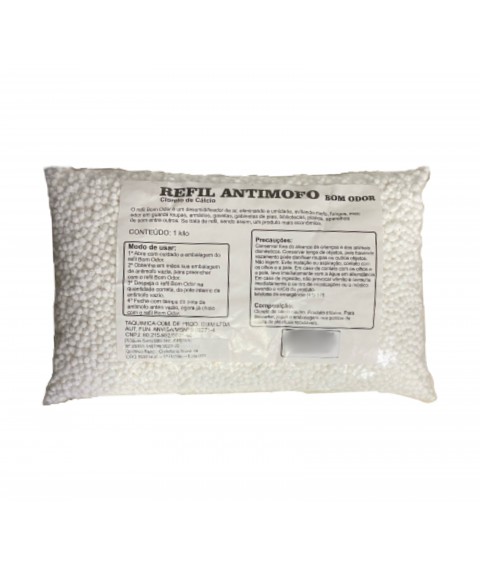 Cloreto de calcio BOLINHA 1 kg Taquiplast T032 (anti mofo)