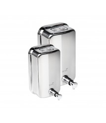 Saboneteira inox polido 1 lt Biovisium linha inox 1010