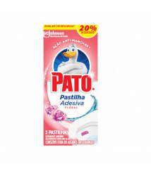 Pedra sanitária adesiva FLORAL c/3 und Pato