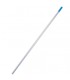 Cabo 1,40 mt x 24 mm aluminio fosco liso sem rosca Bralimpia