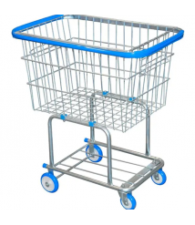 Carrinho condominio 140 lt 95x87x54cm c/ protecao lateral G1