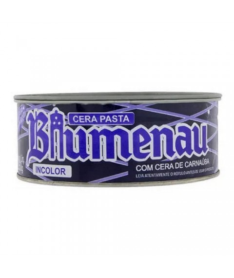 Cera em pasta 350 gr INCOLOR c/carnauba Blumenau 6