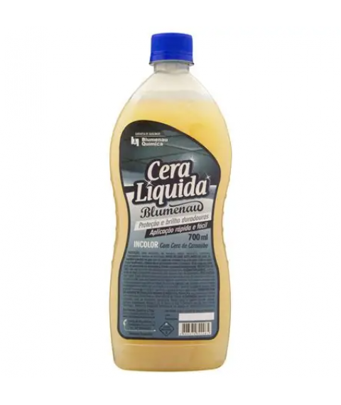 Cera liquida 700 ml INCOLOR c/carnauba Blumenau 14