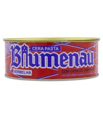 Cera em pasta 350 gr VERMELHA c/carnauba Blumenau 9
