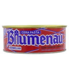 Cera em pasta 350 gr VERMELHA c/carnauba Blumenau 9