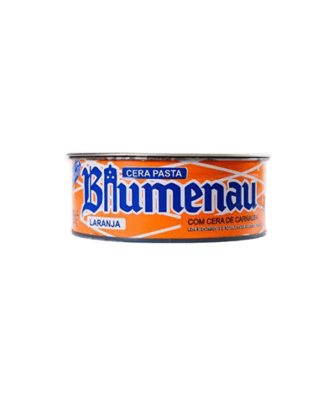 Cera em pasta c/carnaúba 350gr Blumenau - Laranja