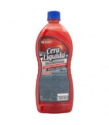 Cera liquida 700 ml VERMELHA c/carnauba Blumenau 17