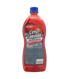Cera liquida 700 ml VERMELHA c/carnauba Blumenau 17
