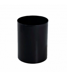 Cesto 14 lt 30x24 preto sem tampa Bralimpia 