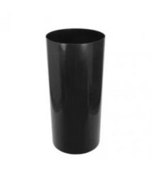 Cesto 23 lt 51x24 preto SEM tampa Bralimpia 