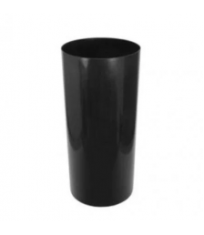 Cesto 23 lt 51x24 preto SEM tampa Bralimpia 