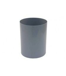Cesto 14 lt 30x24 cinza sem tampa Bralimpia 