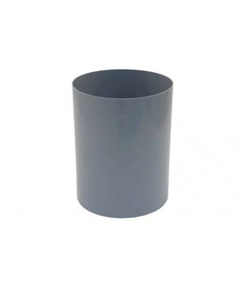 Cesto 14 lt 30x24 cinza sem tampa Bralimpia 