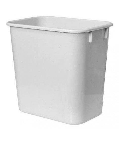 Cesto 12 lt retangular branco JSN 