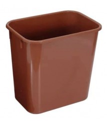 Cesto 12 lt retangular marrom JSN