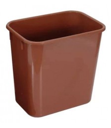 Cesto 12 lt retangular marrom JSN