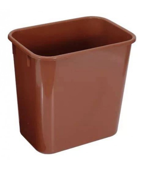 Cesto 12 lt retangular marrom JSN