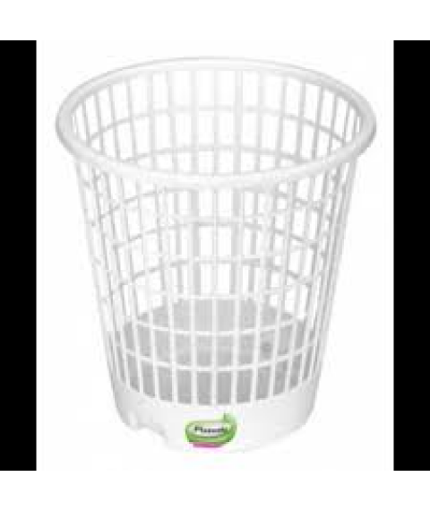 Cesto telado 12 lt BRANCO redondo branco Tritec 