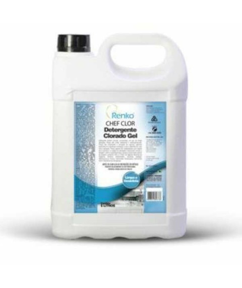 Detergente clorado 5 lt CHEF CLOR gel Renko 