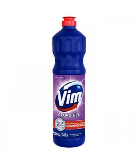 Desinfetante VIM lavanda cloro em gel 700 ml