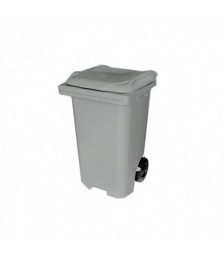 Contentor 240 lt CINZA c/roda Bralimpia 