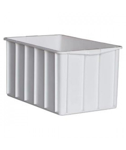 Caixa plástica branca s/tampa 180 lt Lar