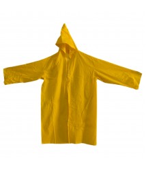 Capa de chuva amarela forrada c/manga longa GG 1,30 mt