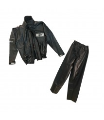 Capa de chuva preta p/moto Alba G 