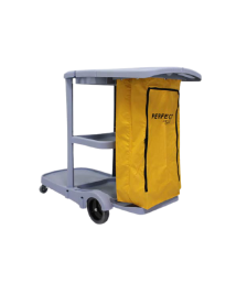 Carro funcional com bolsa cinza Perfect