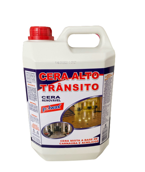 Cera liquida alto transito 5lt Polwax