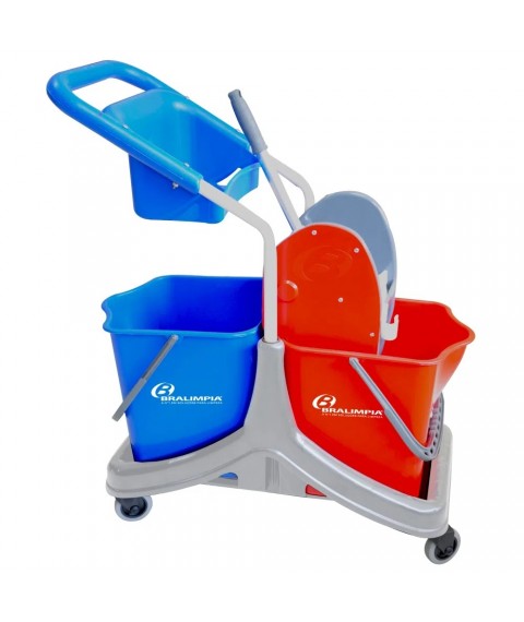 Conj. 2 baldes + baldes SEM espremedor Bralimpia 