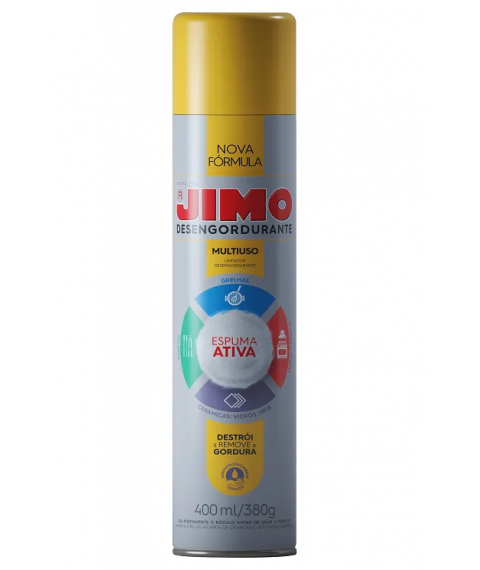 Desengordurante multi uso aerosol 400 ml Jimo 