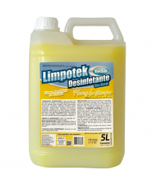 Desinfetante 5 lt Limpotek flores do campo amarelo 
