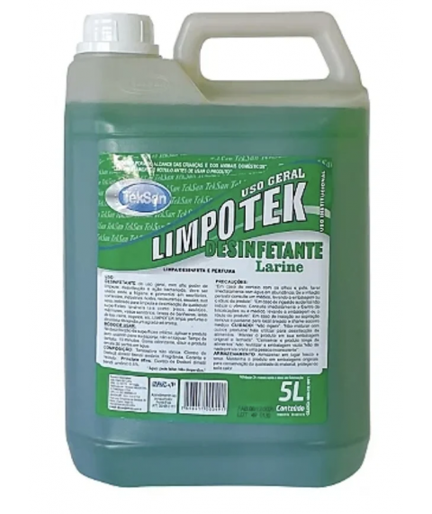 Desinfetante 5 lt Limpotek larine verde 