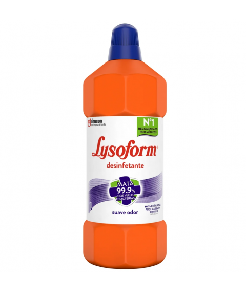 Desinfetante Lysoform 1lt suave odor