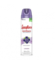 Desinfetante Lysoform LAVANDA aerosol 360 ml bactericida