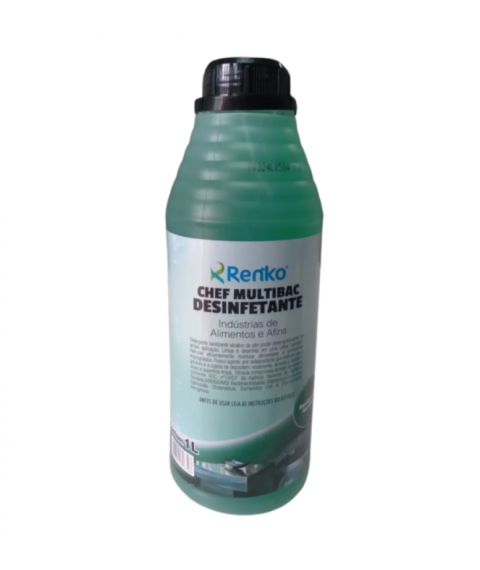 Detergente desengordurante CHEF MULTIBAC 1 lt Renko 