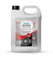 Detergente desincrustante acido CHEF PROTON 5 lt Renko 