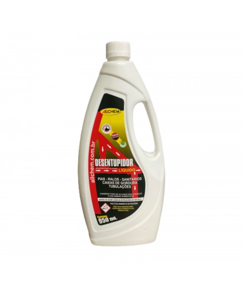 Desentupidor liquido WC 5412 950ml Allchem