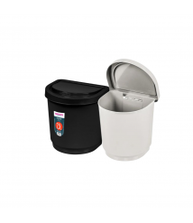 Lix. 2,5 lt de pia redonda flip bege Sanremo SR2203