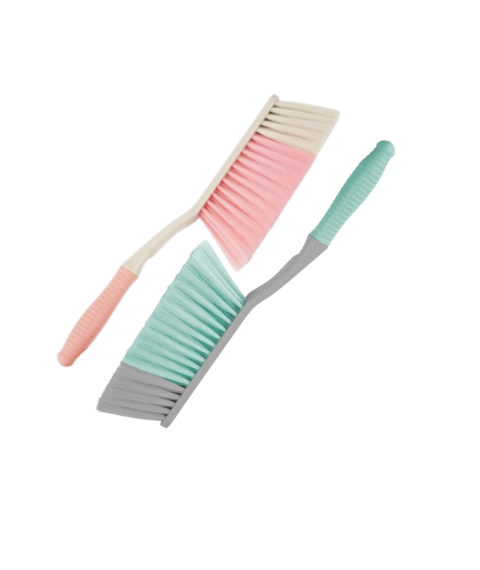 Espanador de mesa Rosa/Verde Plasvale